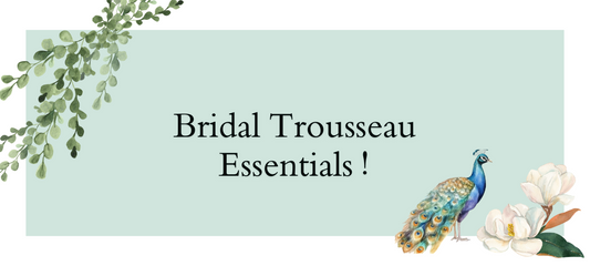 📌 Why Include Unstitched Dress Materials in Your Bridal Trousseau?