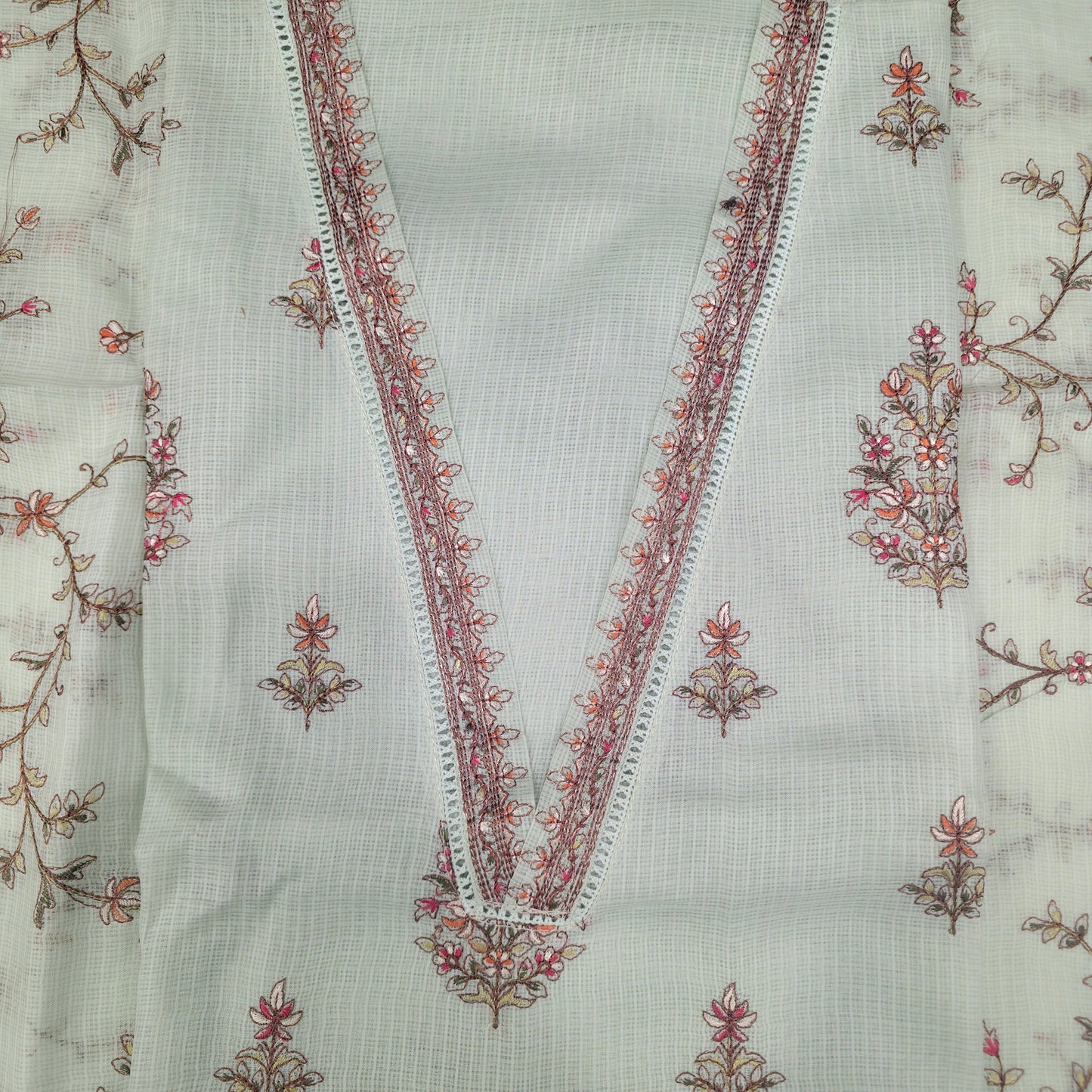 Javer Kota Silk Thread Work Dress Material for Women