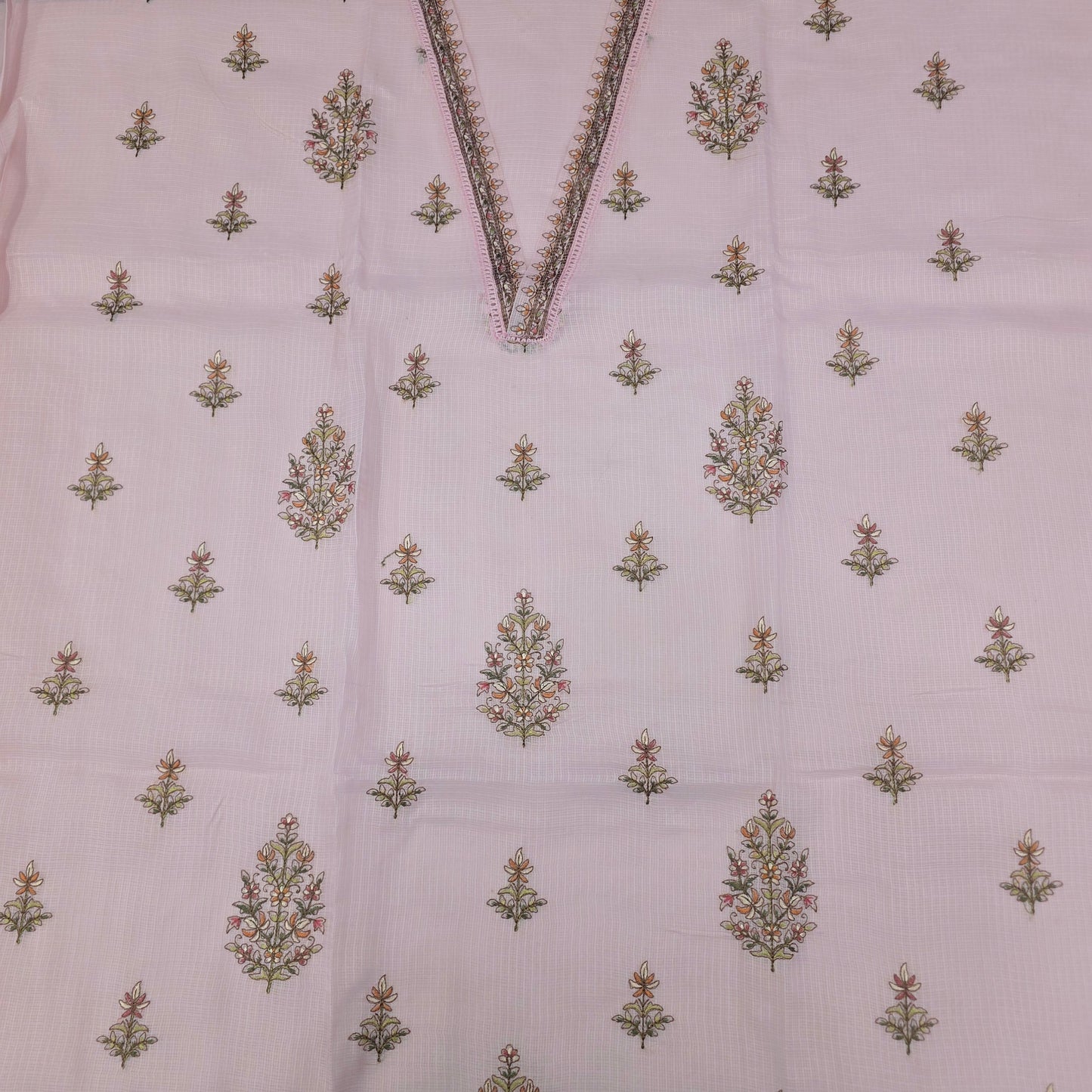Javer Kota Silk Thread Work Dress Material for Women