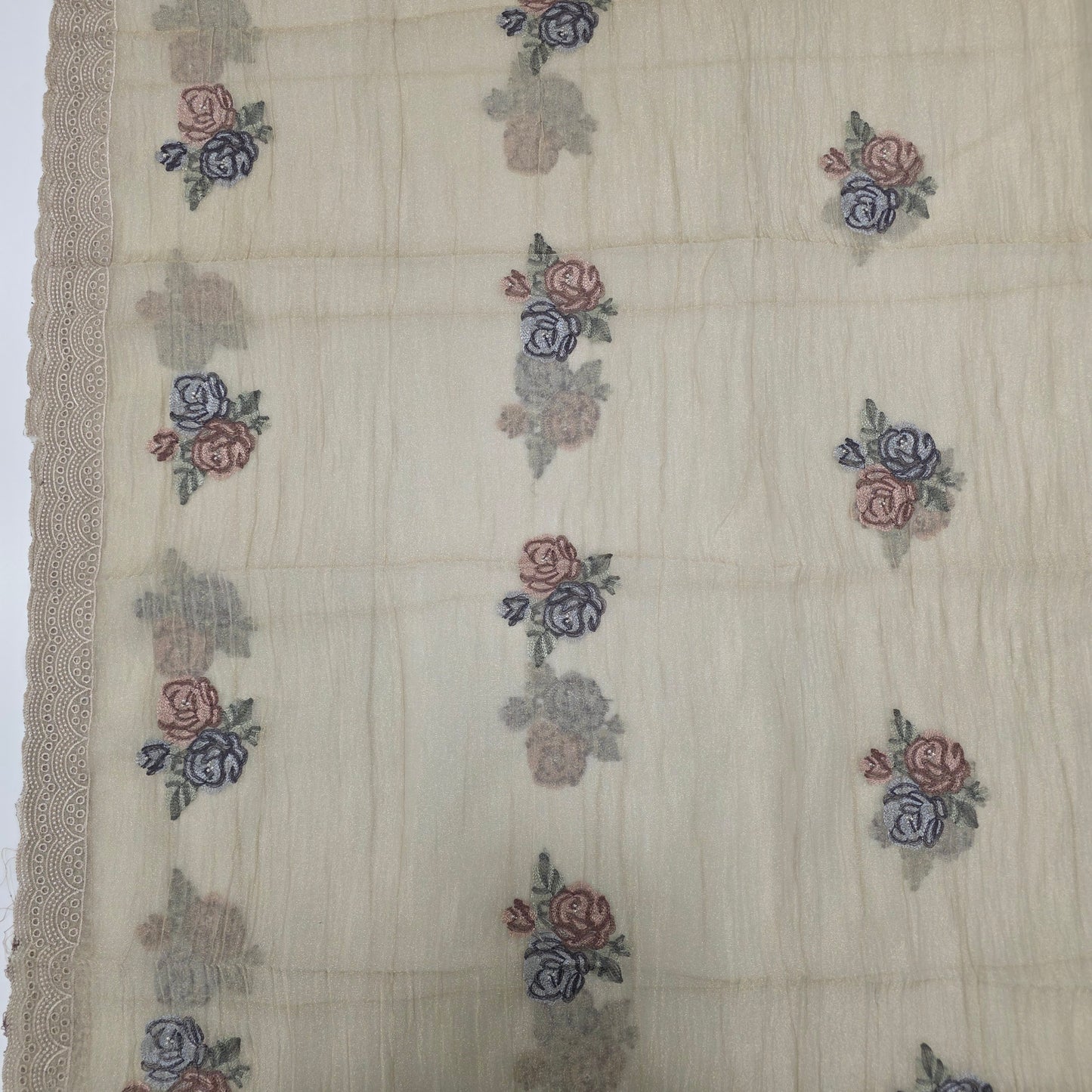 Javer Tissue Silk Thread Work Dress Material for Women