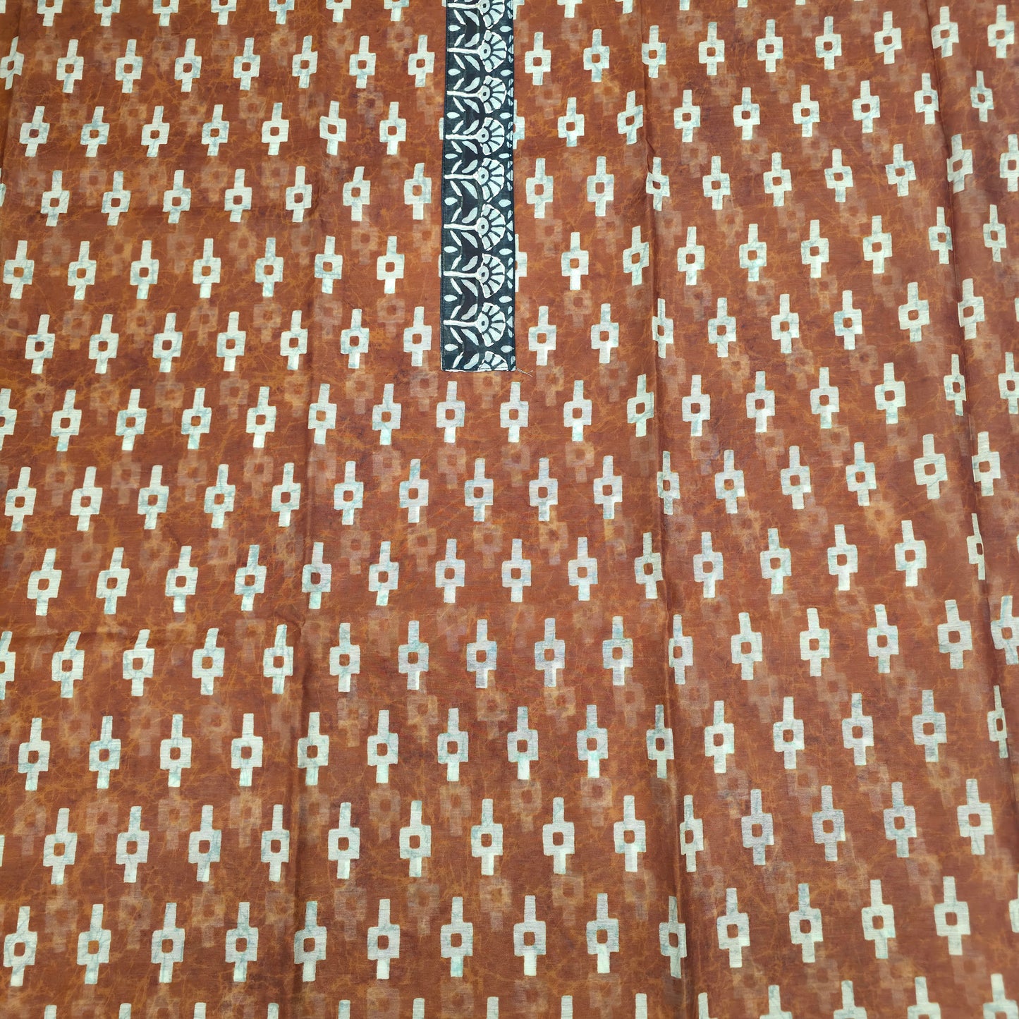 Javer Chanderi Silk Kantha Work Dress Material for Women