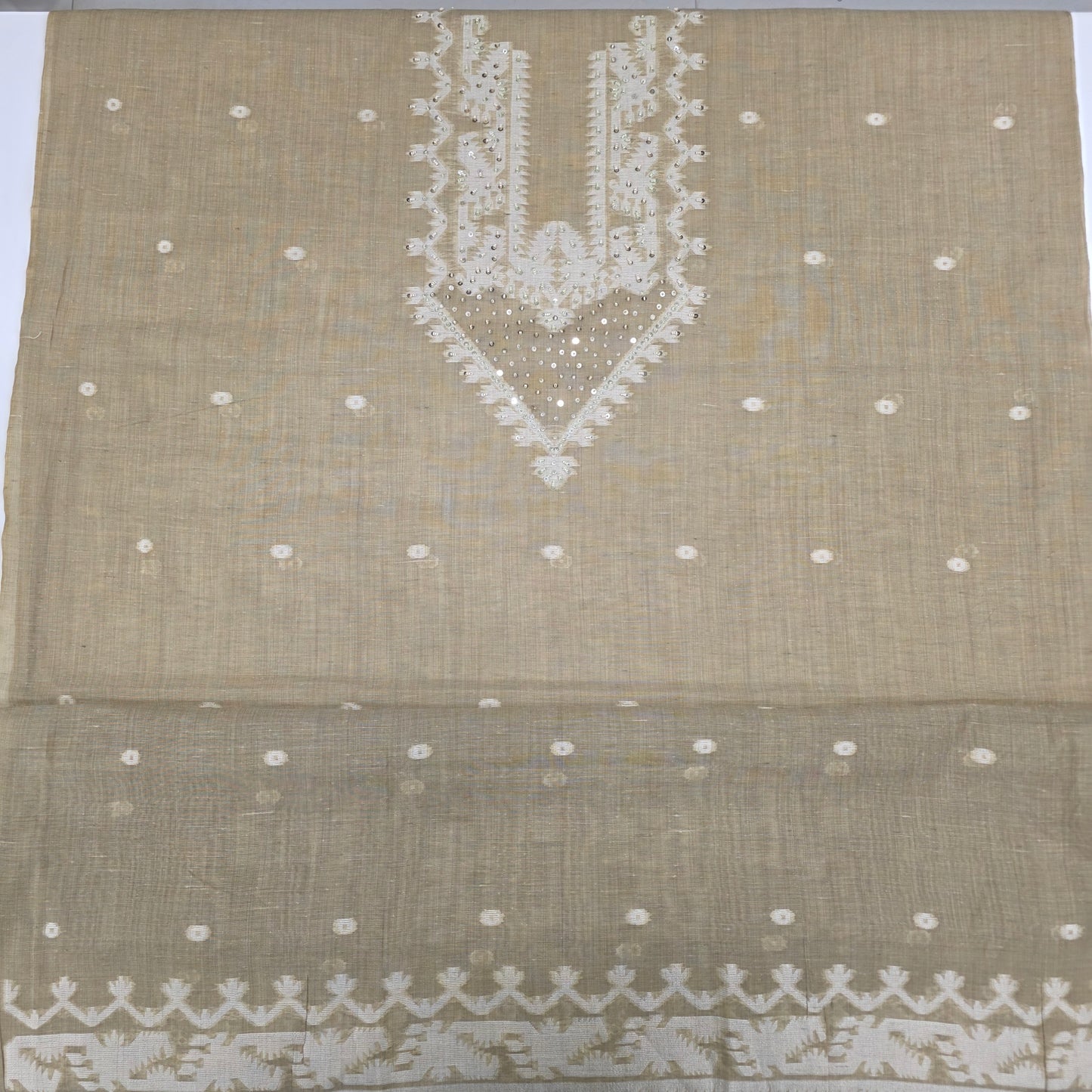 Javer Chanderi Silk Sequence Work Dress Material for Women