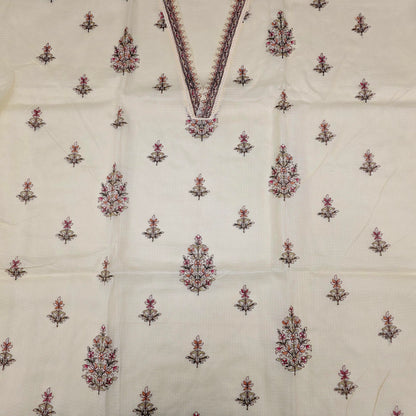 Javer Kota Silk Thread Work Dress Material for Women