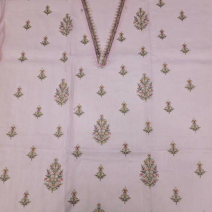 Javer Kota Silk Thread Work Dress Material for Women
