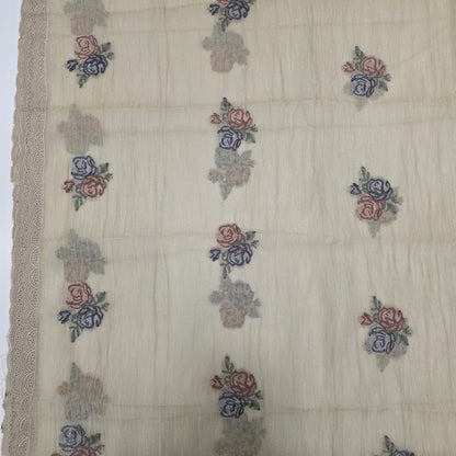 Javer Tissue Silk Thread Work Dress Material for Women