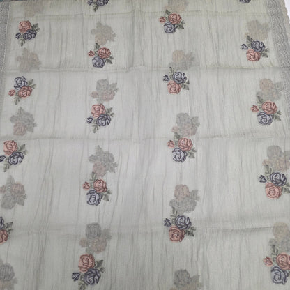 Javer Tissue Silk Thread Work Dress Material for Women
