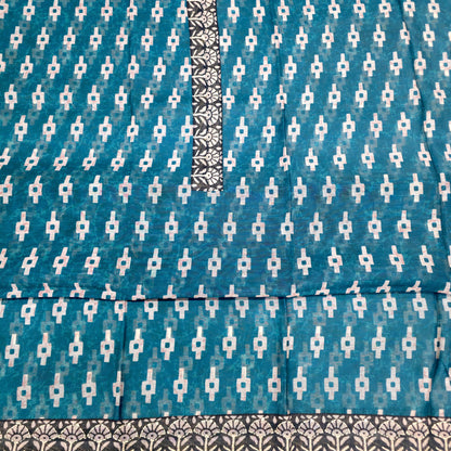 Javer Chanderi Silk Kantha Work Dress Material for Women