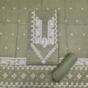  - Javer Chanderi Silk Sequence Work Dress Material for Women