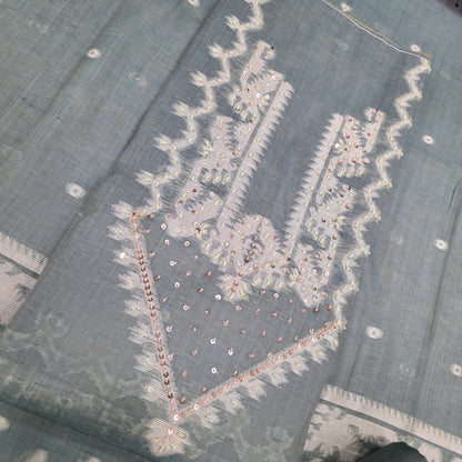 Javer Chanderi Silk Sequence Work Dress Material for Women