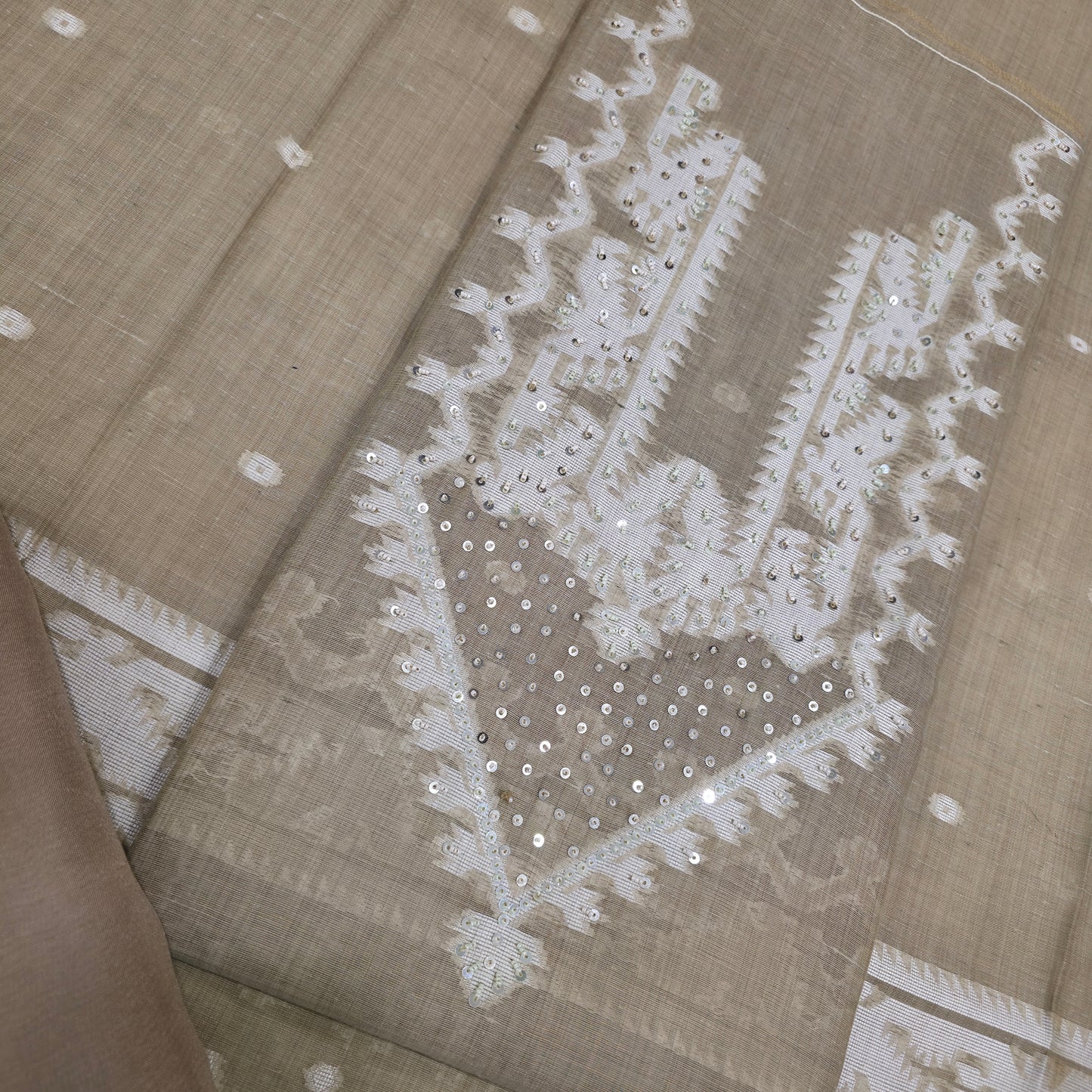 Javer Chanderi Silk Sequence Work Dress Material for Women